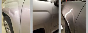 2014 Silverado Large Dent Repair by Dent Biz